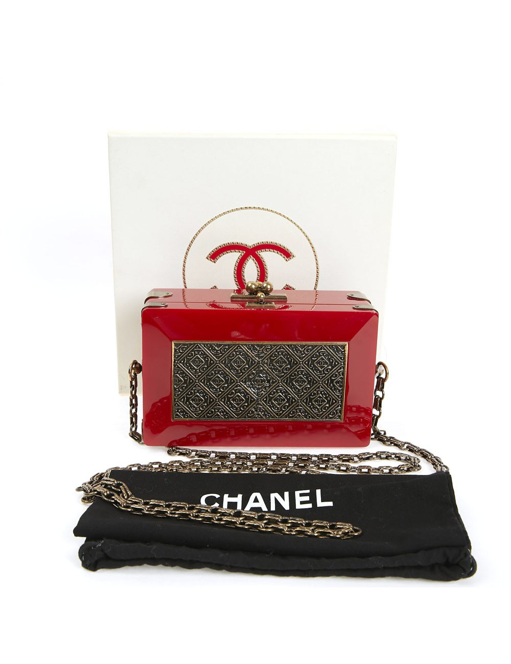 CHANEL Paris-Shanghai Minaudière  - CHANEL Pre-Owned Luxury Certified.