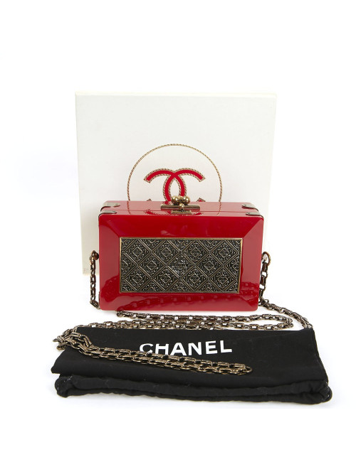 CHANEL Paris-Shanghai Minaudière  - CHANEL Pre-Owned Luxury Certified.