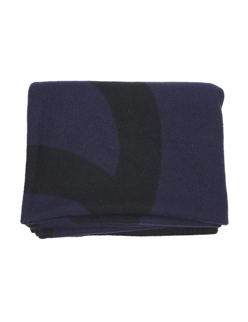 Plaid CHANEL bleu CC noir