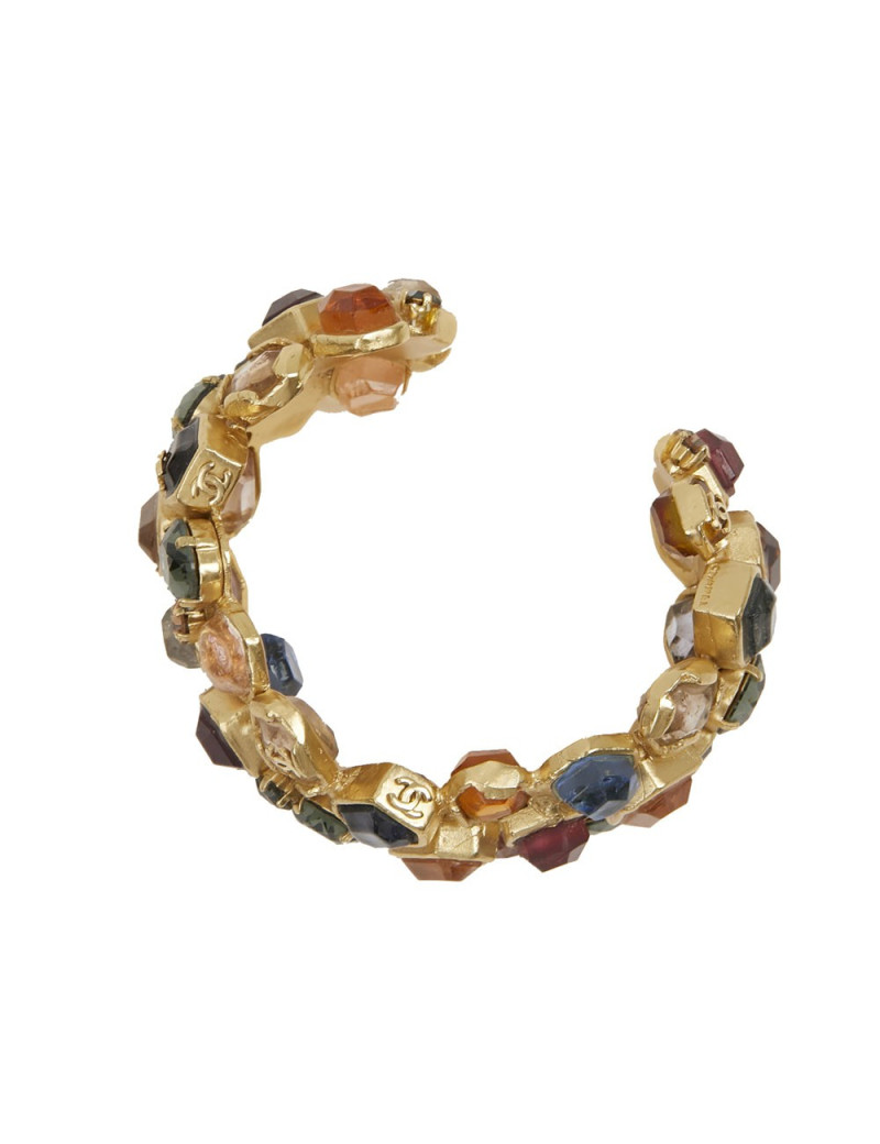 Manchette CHANEL cabochons 