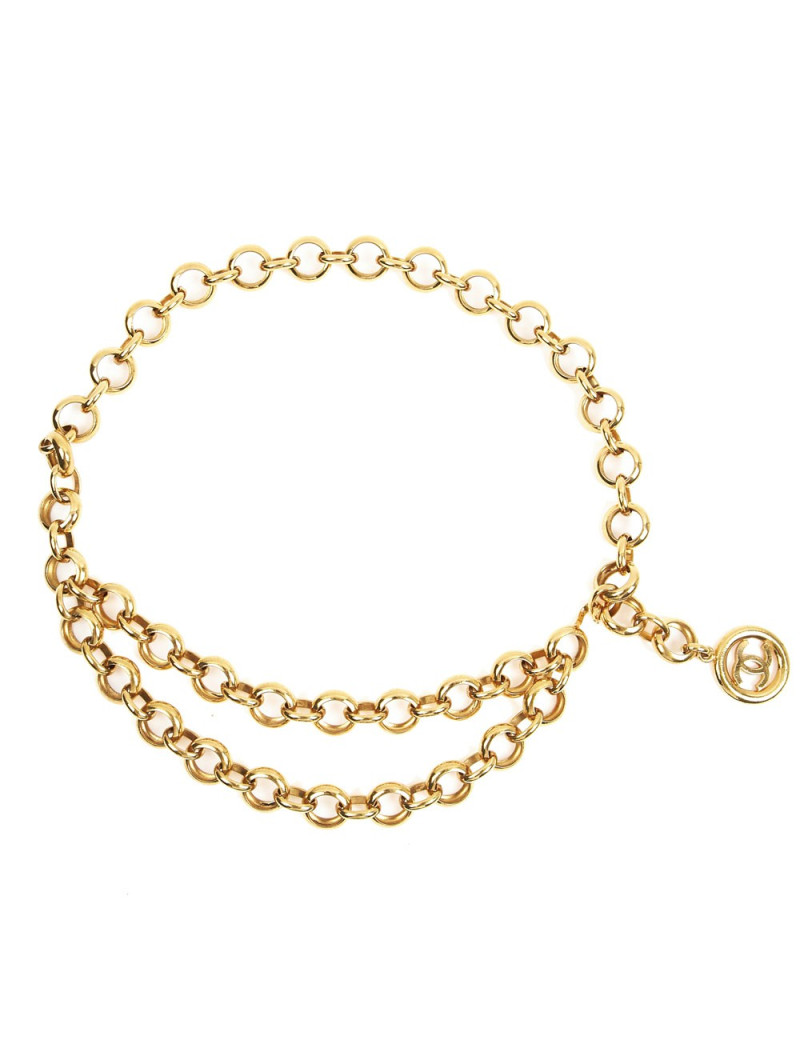 Ceinture Vintage CHANEL chaîne dorée