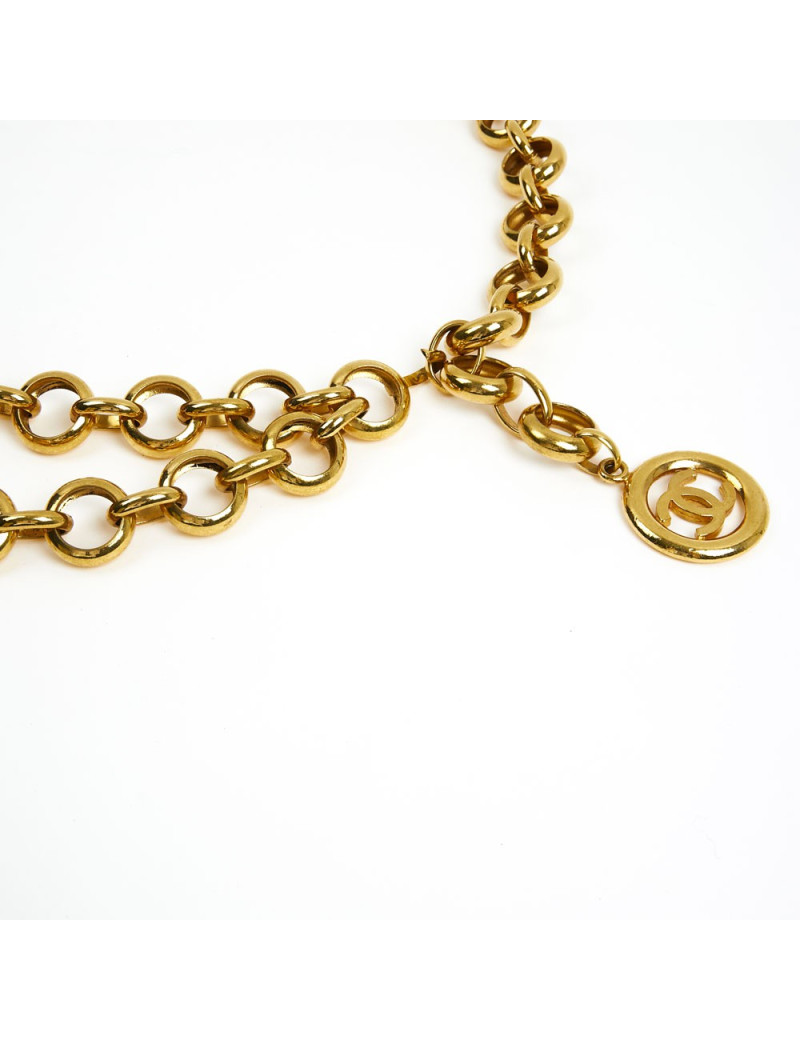 Ceinture Vintage CHANEL chaîne dorée