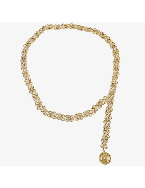 Ceinture chaine dorée CHANEL vintage