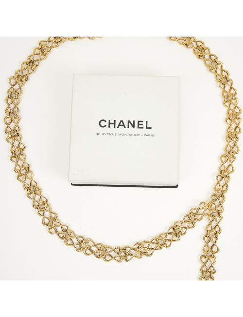 Ceinture chaine dorée CHANEL vintage