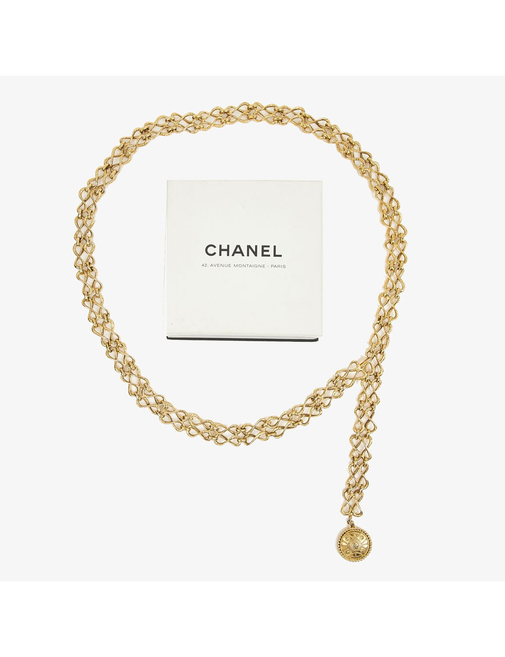 Ceinture chaine dorée CHANEL vintage