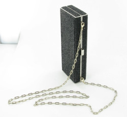 Minaudière cristal mesh