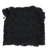 Etole CHANEL tricotée en laine noire