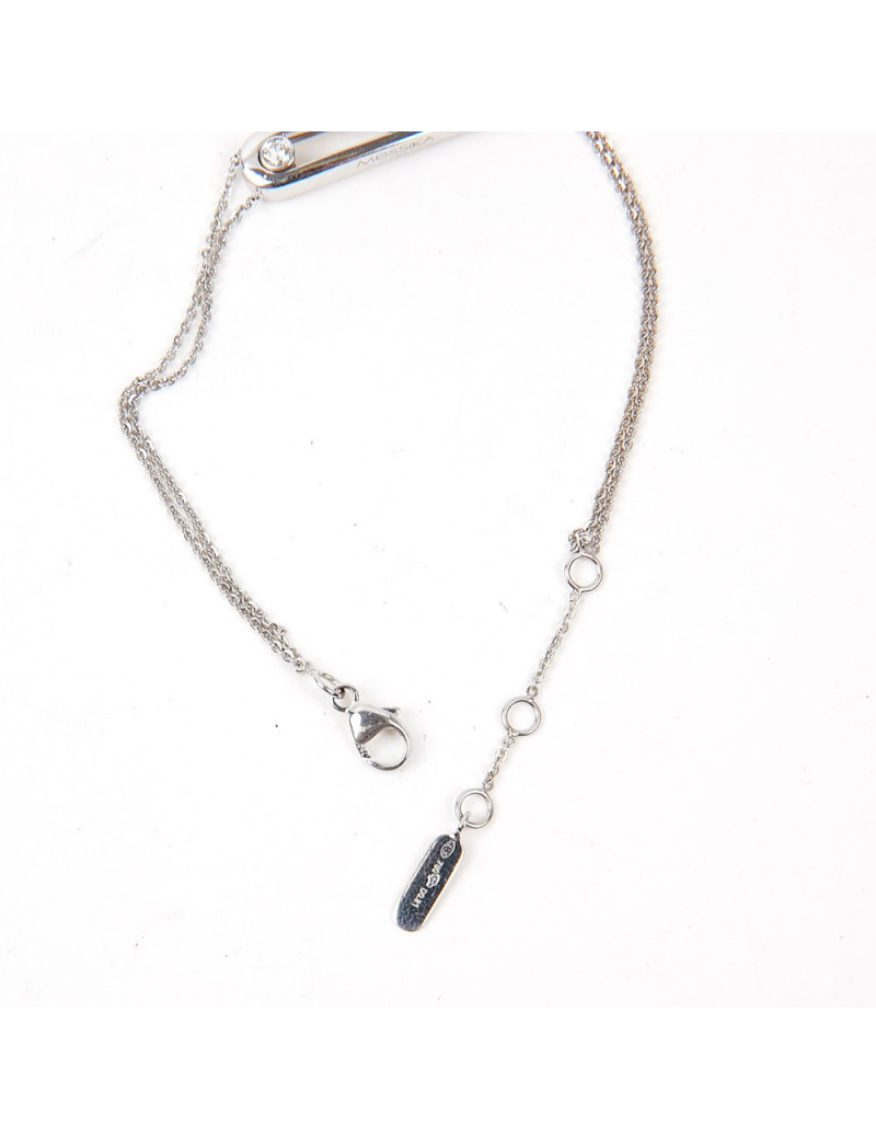 Bracelet 'Move' MESSIKA or blanc 750 et diamants