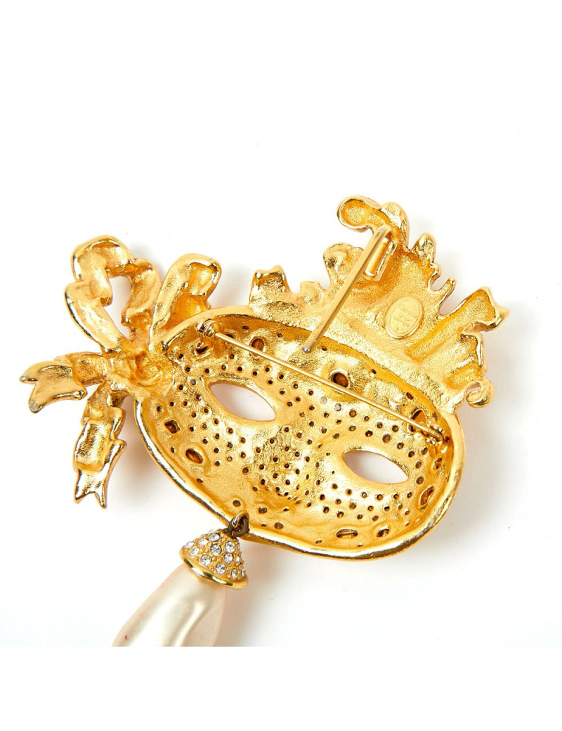 Broche masque CHRISTIAN DIOR 