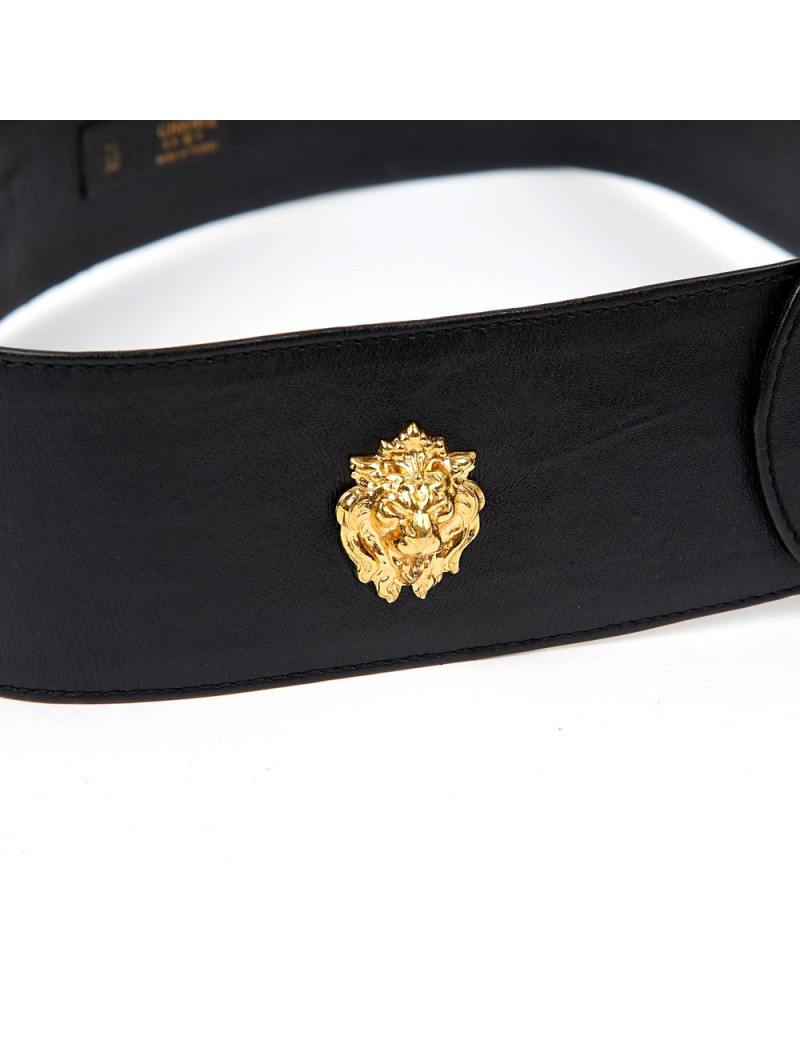 Ceinture Vintage chanel tete de lion T75
