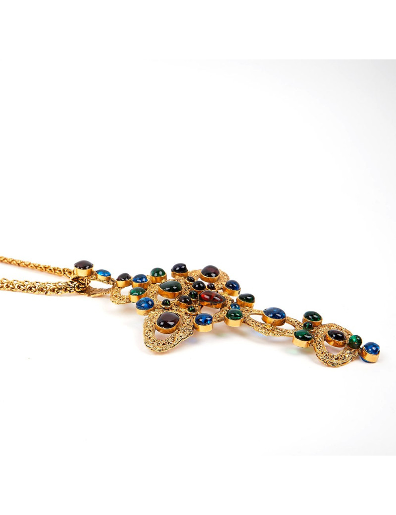 Sautoir croix MARGUERITE DE VALOIS 