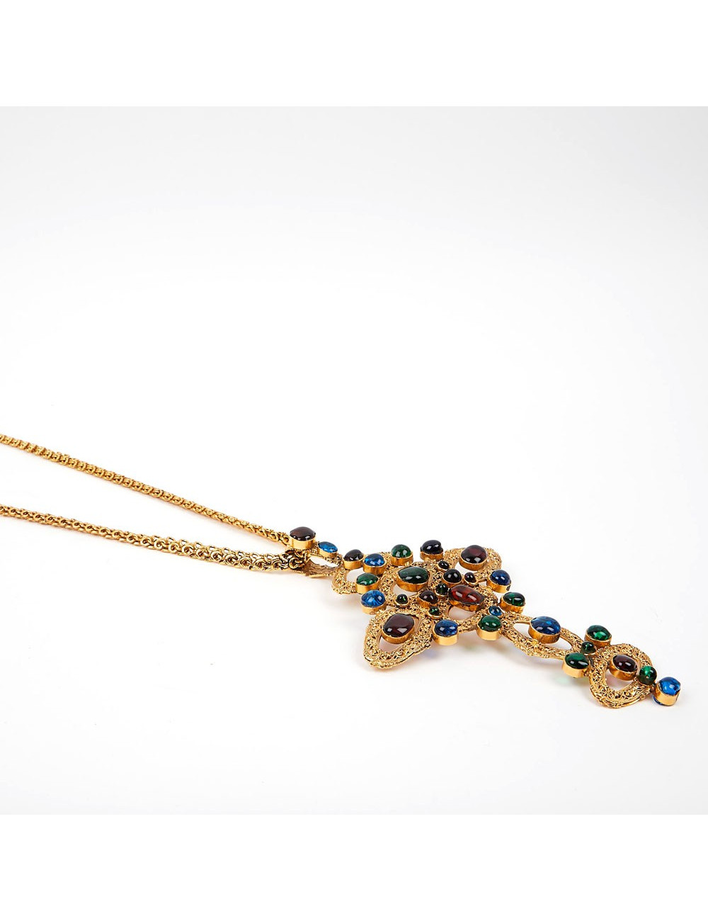 Sautoir croix MARGUERITE DE VALOIS 