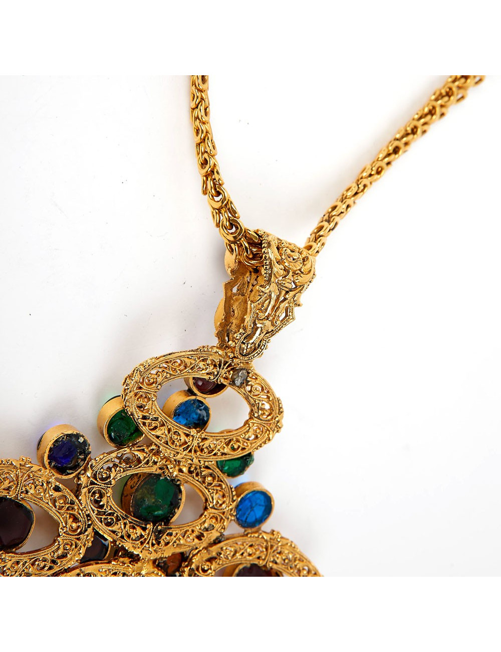 Sautoir croix MARGUERITE DE VALOIS 