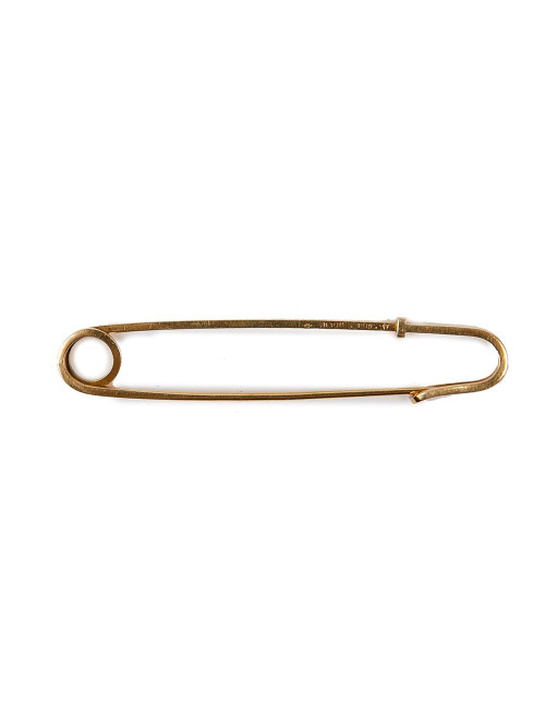 Hermès 18 carat gold tie pin