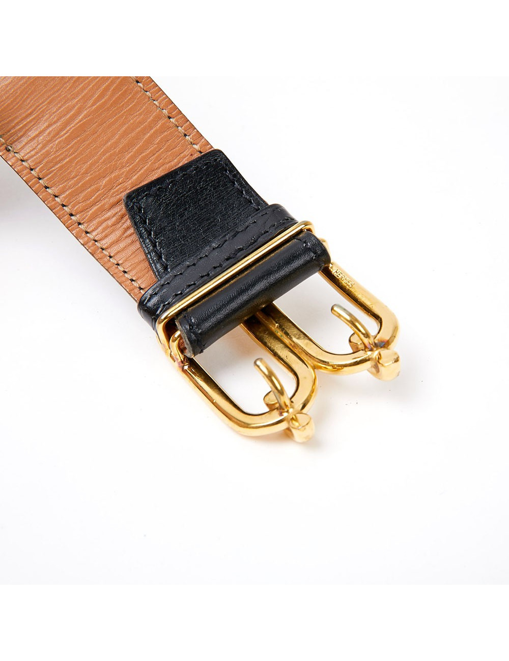 Ceinture HERMES boucle chaine d'ancre
