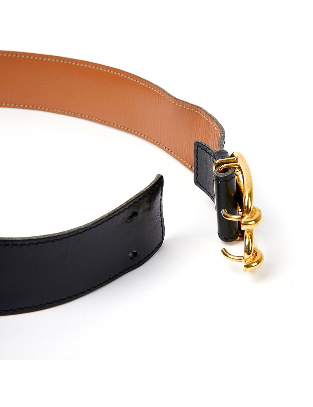 Ceinture HERMES boucle chaine d'ancre