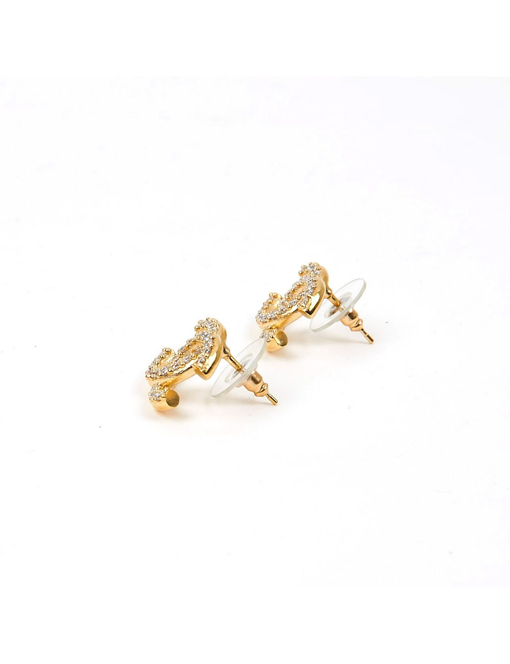 Boucles d’oreille CHANEL  or vintage