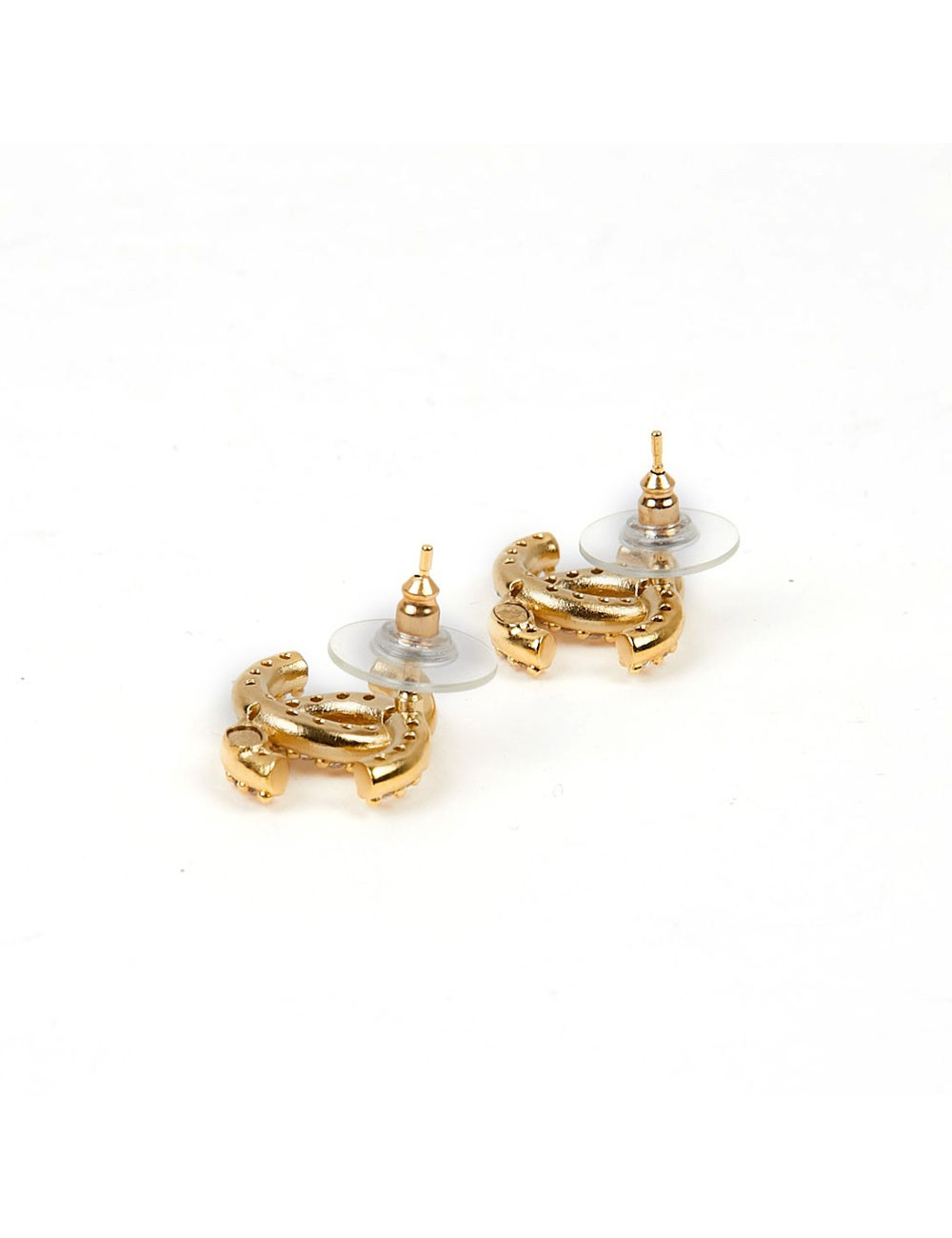 Boucles d’oreille CHANEL  or vintage