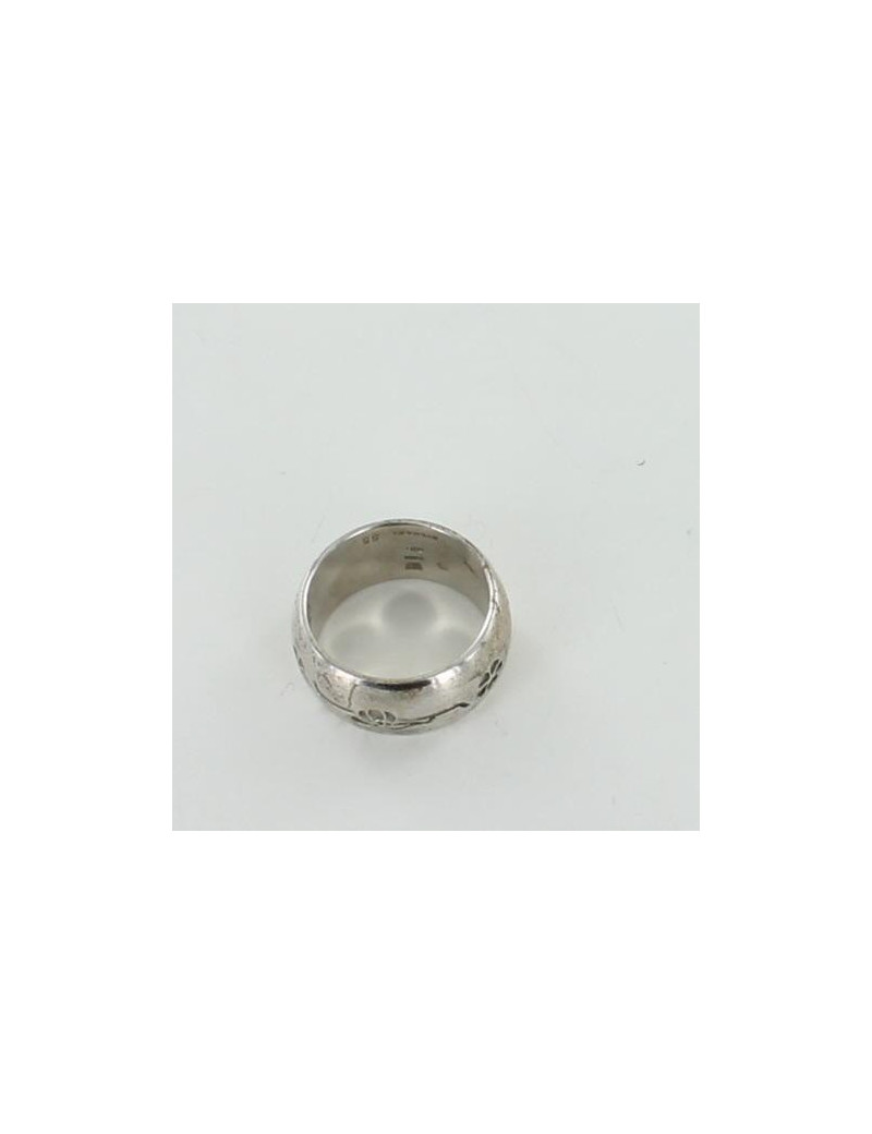 Bague BULGARI en argent massif