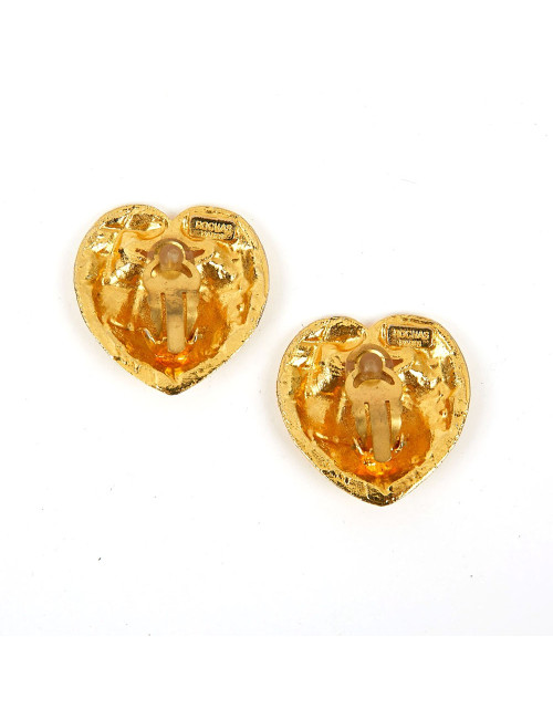 Clips Rochas Paris dorés