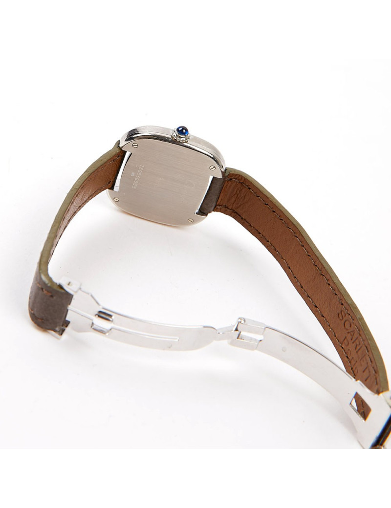 Montre CARTIER Ellipse or blanc