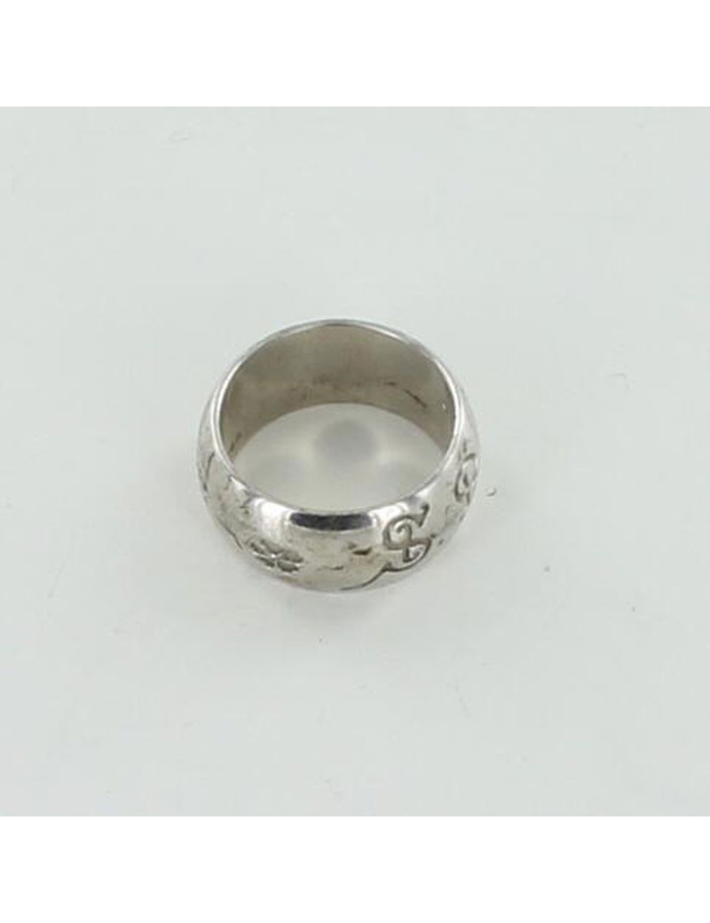 Bague BULGARI en argent massif