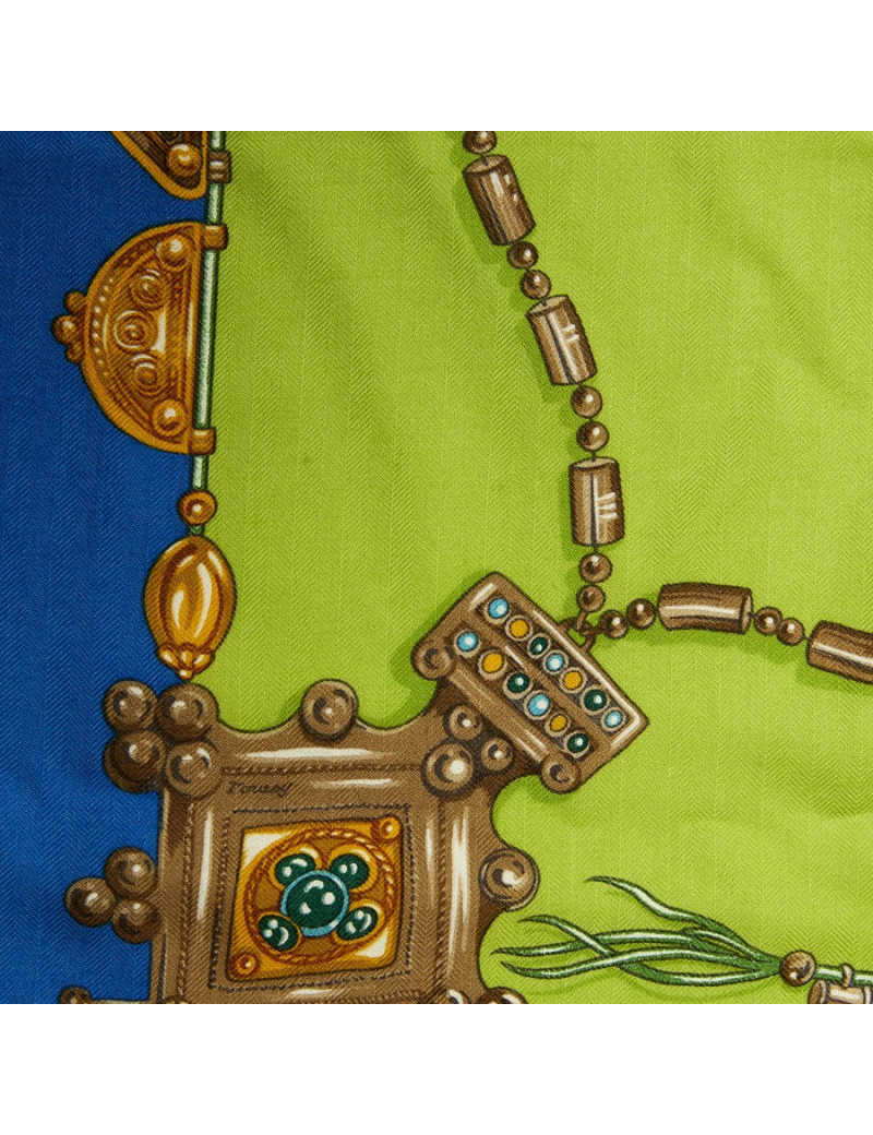 Châle Parures des sables  HERMES cachemire et soie