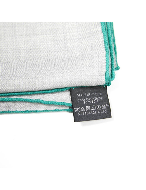 Châle HERMES "Une rose pour Alma"