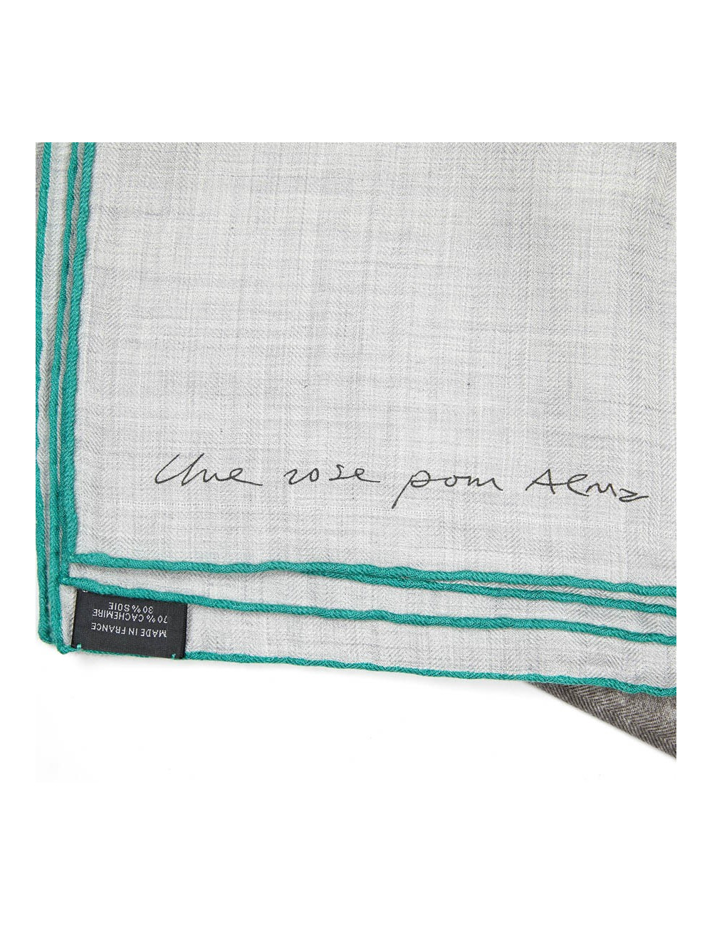 Châle HERMES "Une rose pour Alma"