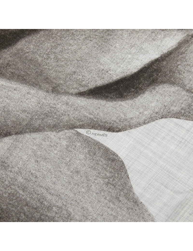 Châle HERMES "Une rose pour Alma"