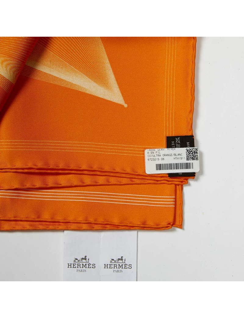 Carré Géant HERMES Twill H en fil