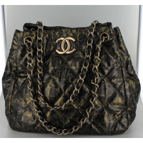 sac cabas CHANEL toile