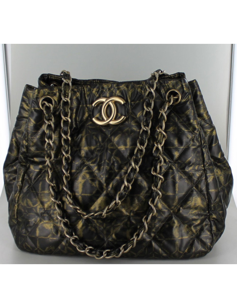 sac cabas CHANEL toile