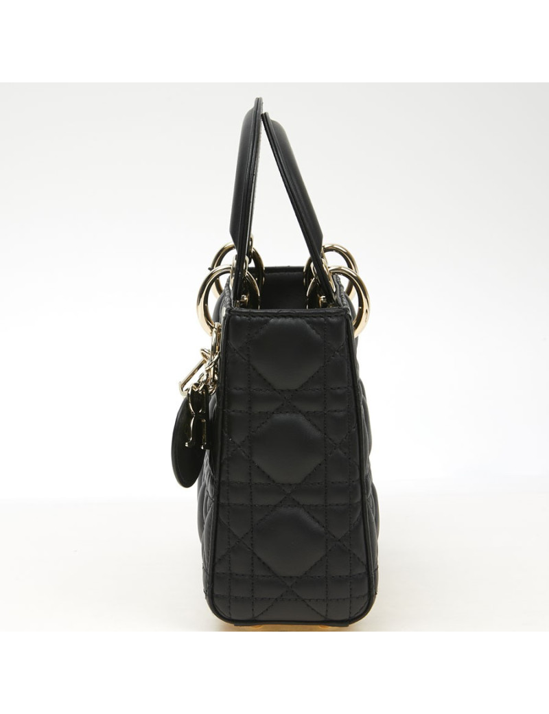 Sac à main Mini Lady D Dior noir