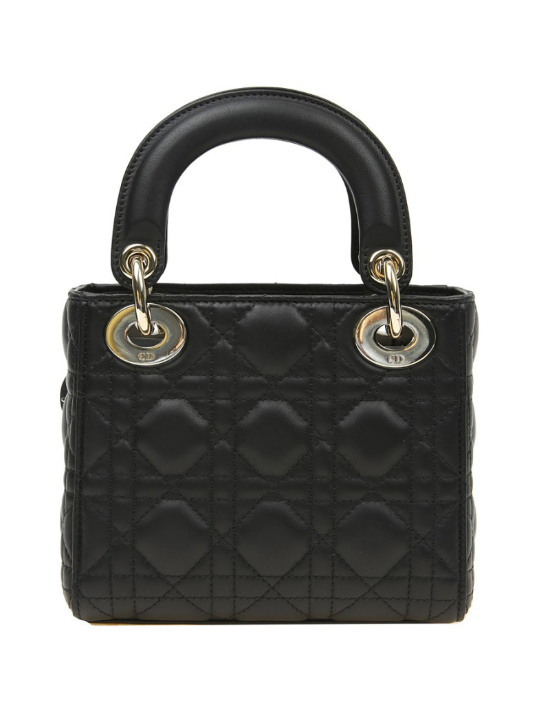 Sac à main Mini Lady D Dior noir