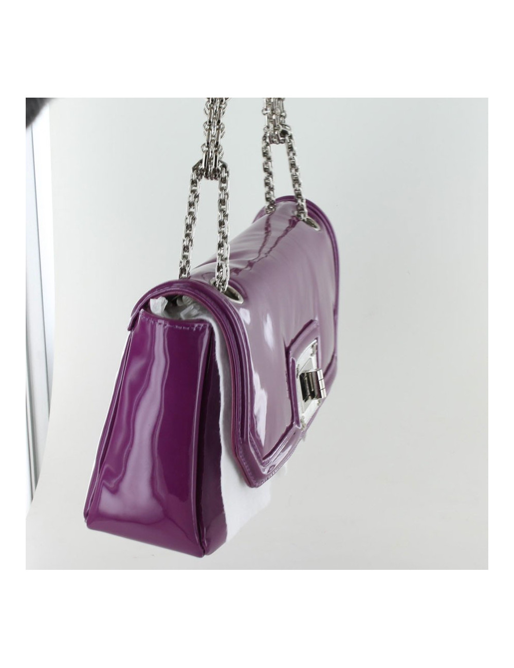 Sac verni CHANEL violet