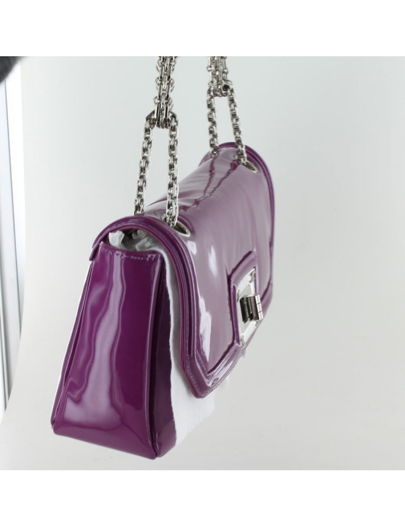 Sac verni CHANEL violet