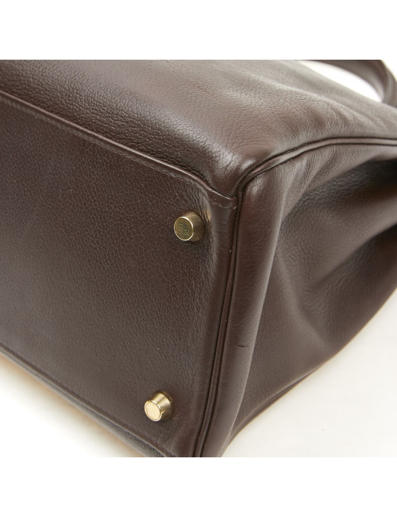 Kelly 35 HERMES cur marron
