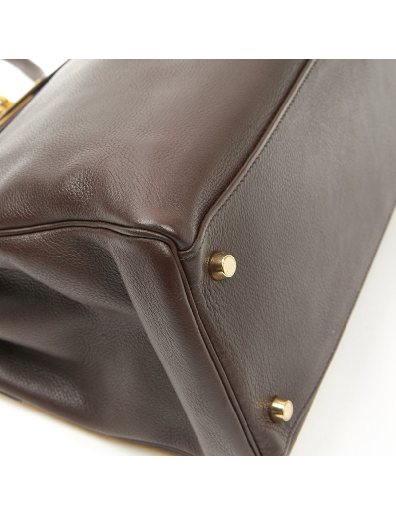 Kelly 35 HERMES cur marron