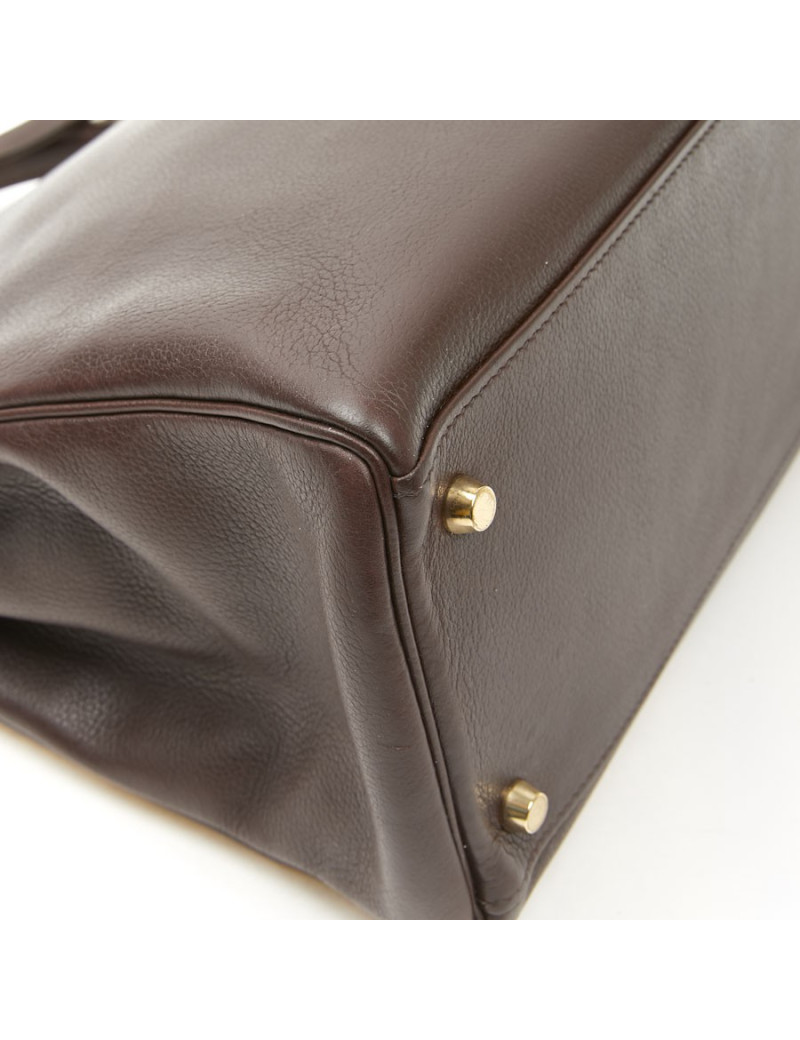 Kelly 35 HERMES cur marron