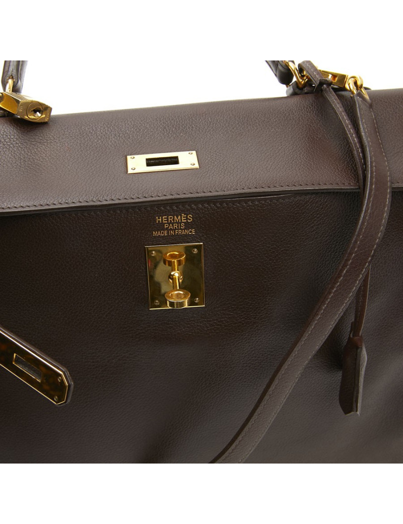 Kelly 35 HERMES cur marron