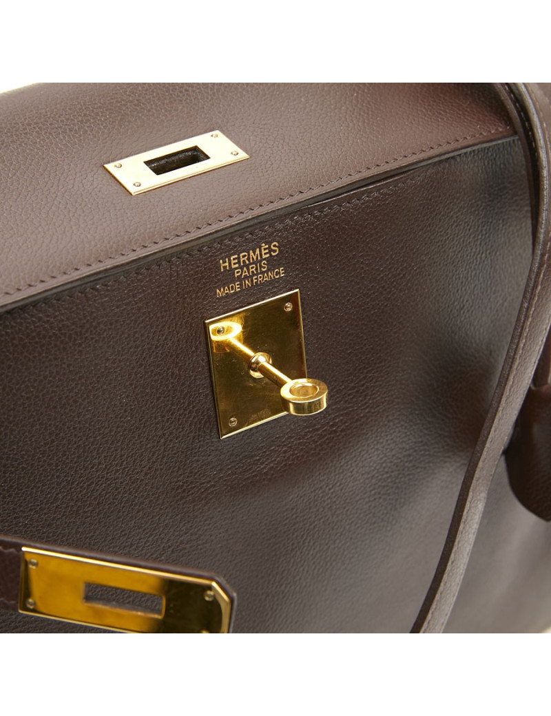 Kelly 35 HERMES cur marron