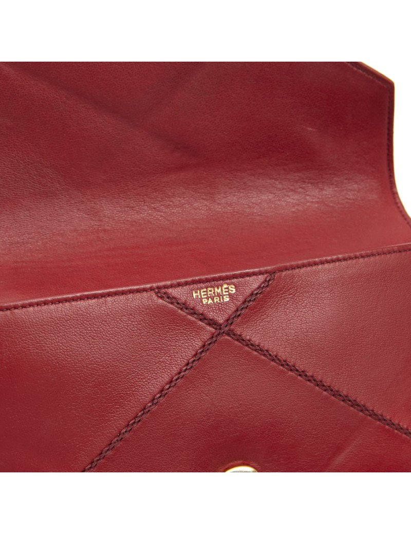 Mini sac HERMES rouge