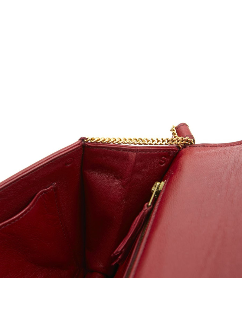 Mini sac HERMES rouge