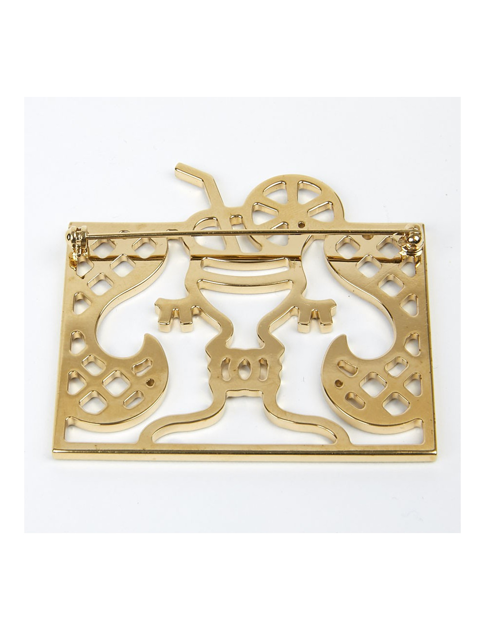 Broche CHANEL dorée