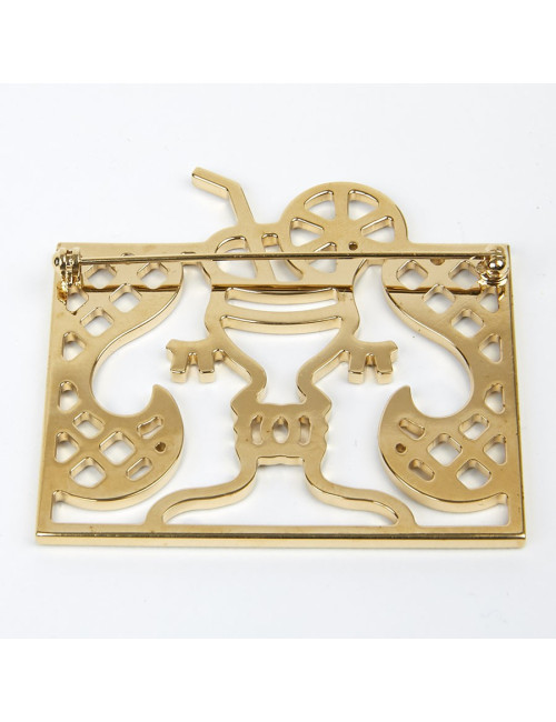 Broche CHANEL dorée