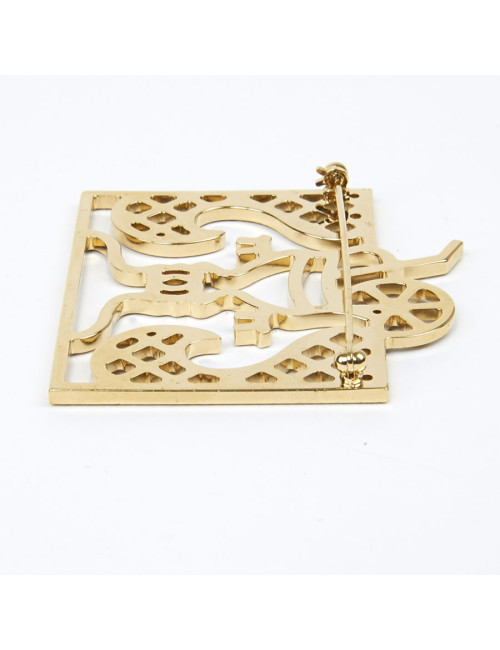 Broche CHANEL dorée