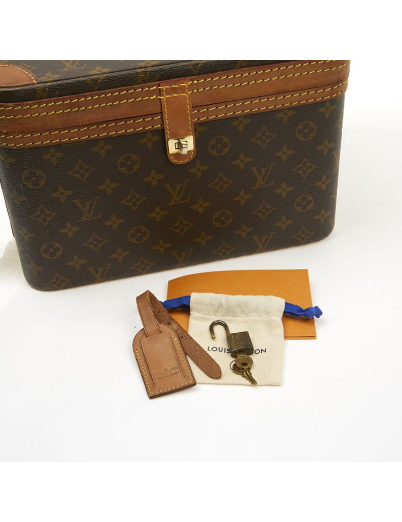 LOUIS VUITTON Vintage Beauty Case in Monogram Canvas 