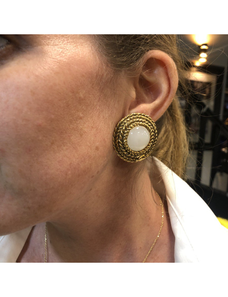 Boucles d'oreille CHANEL Vintage