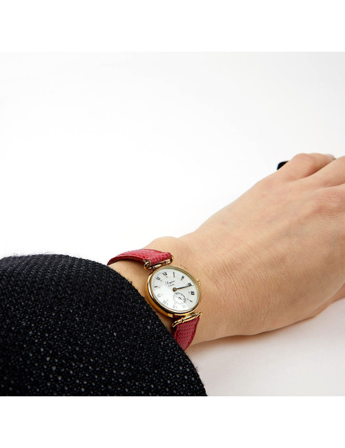 Montre LONGINES ronde plaqué or